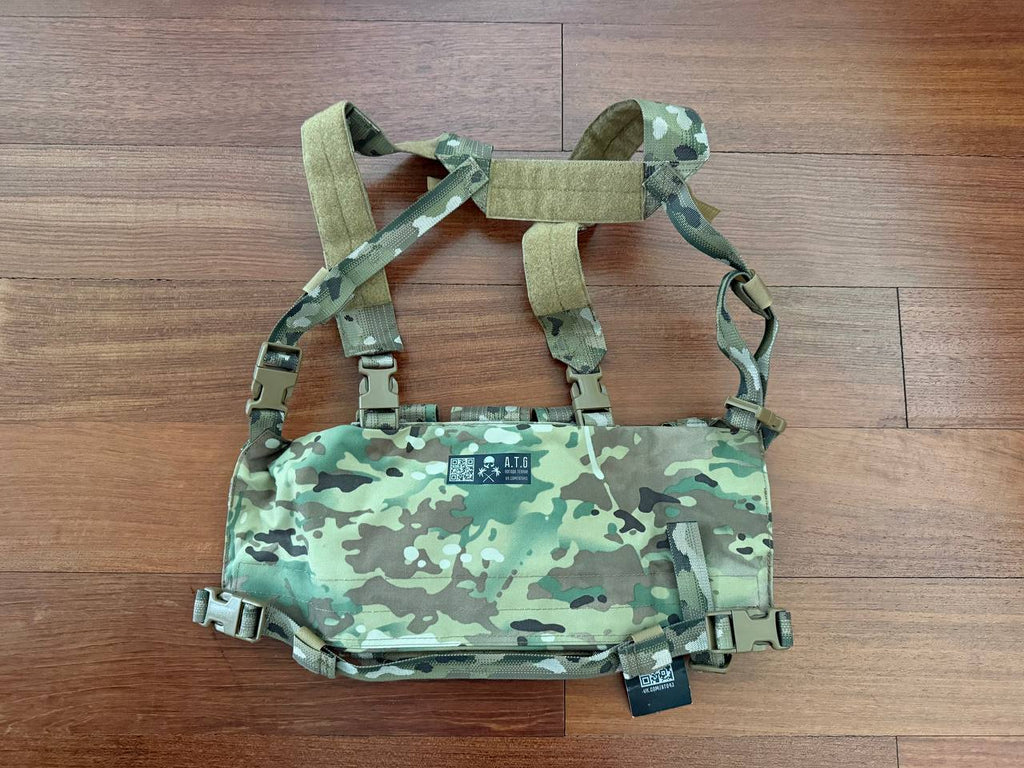 Russian A.T.G. “Modul” Chest Rig - Made for Africa Corps - Multicam