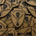 Russian Militaria Scare Tactic «Kornilovites» Tan PVC Patch