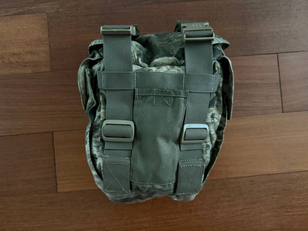 UR Tactical OPS Gas Mask Pouch A-TACS IX Camo