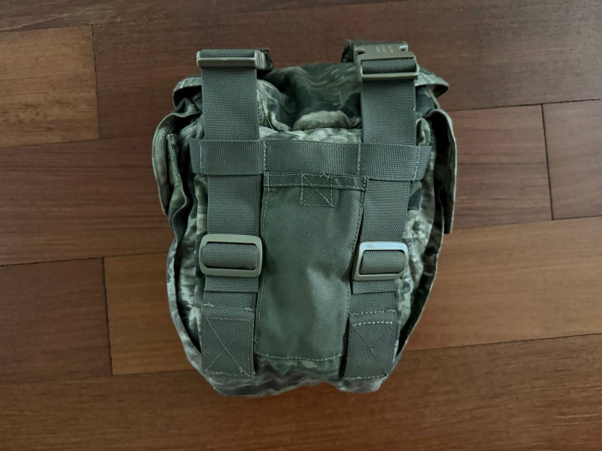 UR Tactical OPS Gas Mask Pouch A-TACS IX Camo
