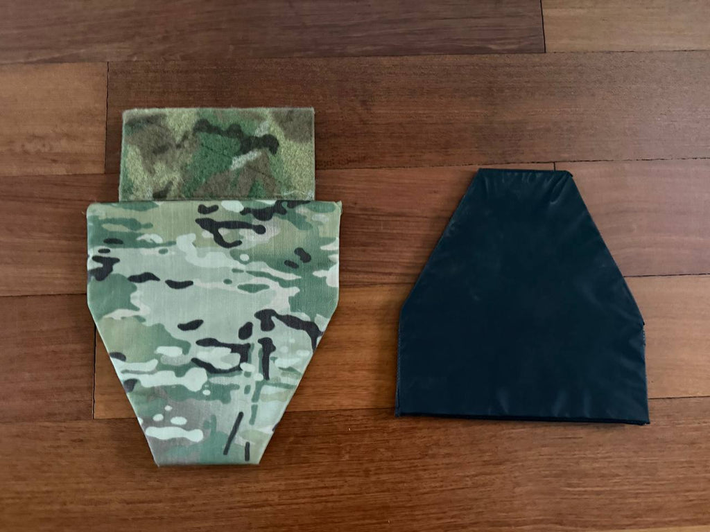 Tactical Groin Protector Pad with Parashooter Gear Level IIIA Soft Armor