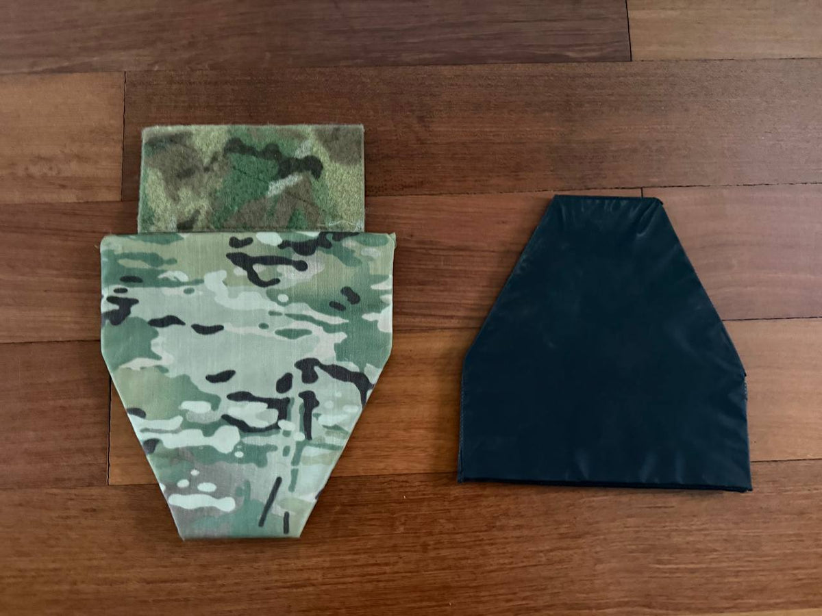 Tactical Groin Protector Pad with Parashooter Gear Level IIIA Soft Armor