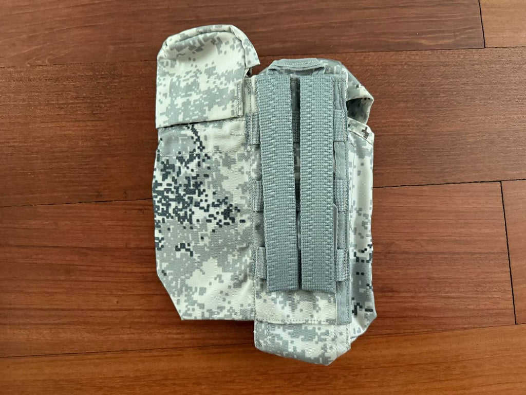 Russian Tekhinkom Left-Handed AK 2xMag Pouch w/ Smoke Grenade Pouch Arctic EMR