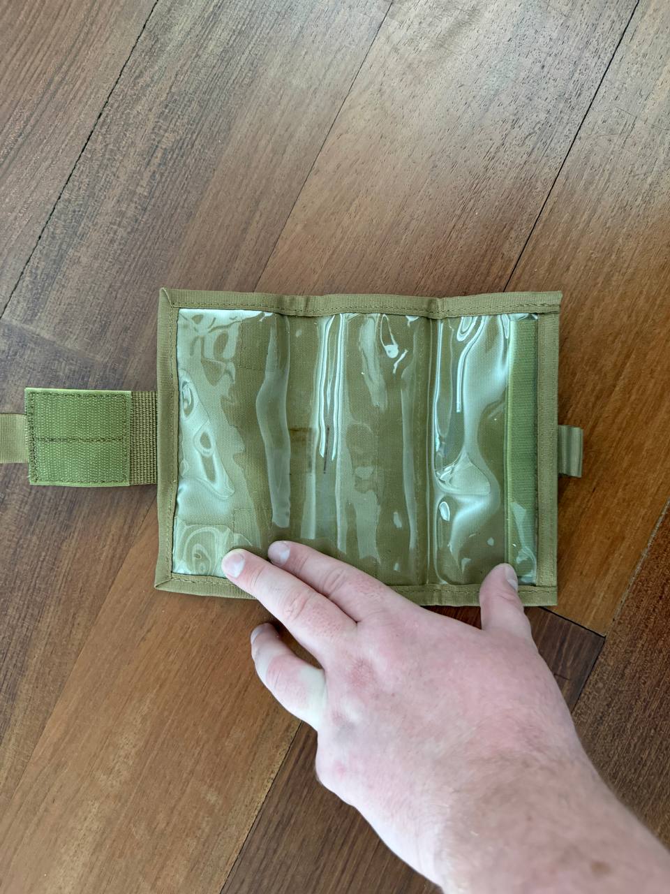 Russian Tekhinkom Foldable Tactical Map Pouch Coyote Color