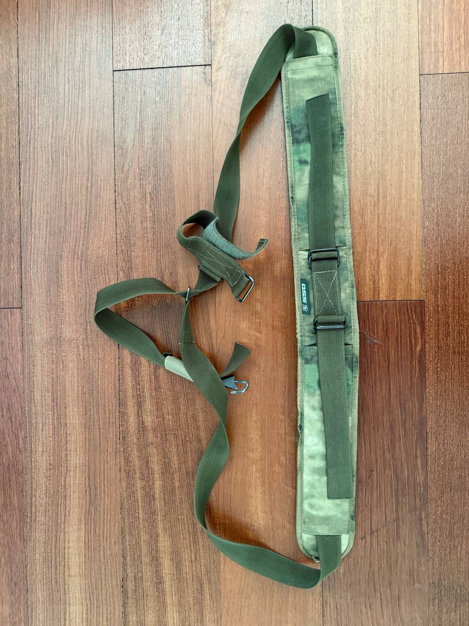 (USED) Russian SSO SPOSN RT-3 Three-Point Tactical Rifle Sling A-TACS FG Camo