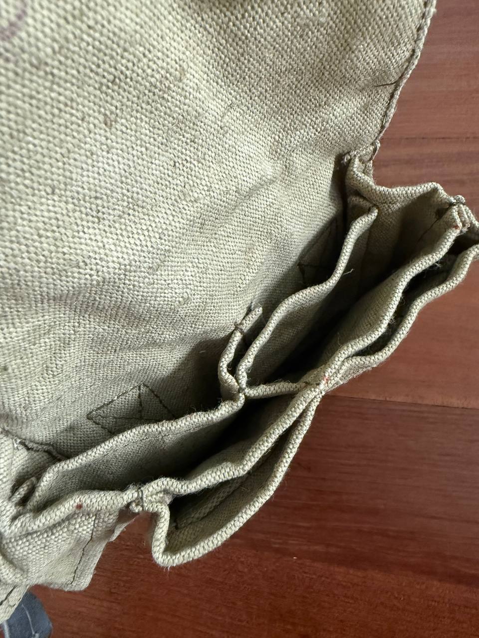 Russian Soviet USSR Pouch for 4 AK Mags & Grenade