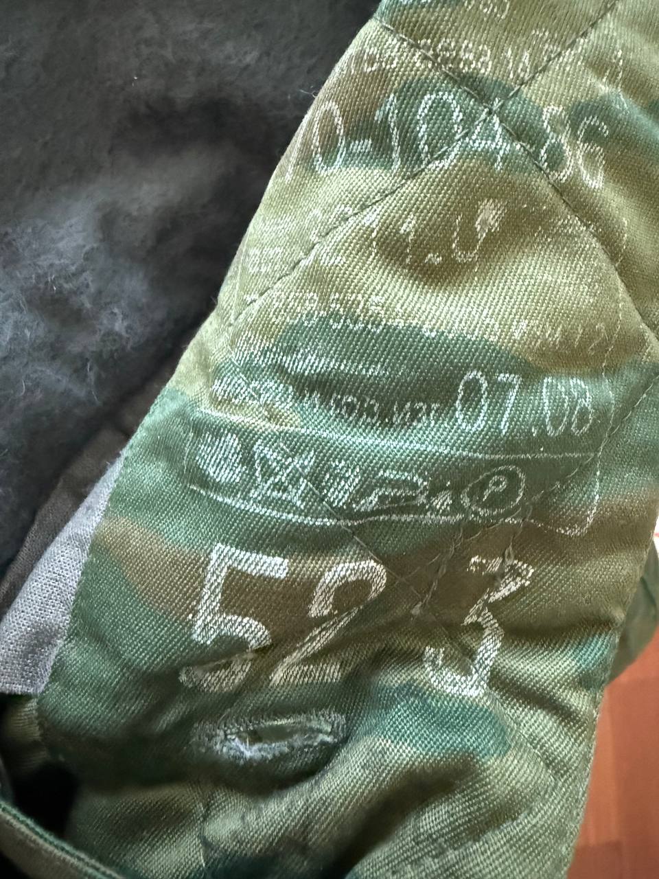 Russian Army Winter Uniform Suit VSR-98 Camo- Size 52-54/3-4