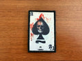 Russian Ace of Spades Skull Blood Splatter Badge - Military Patch