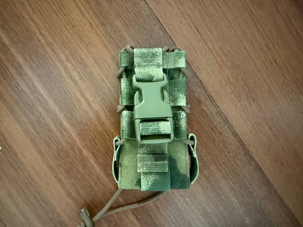 Russian Tekhinkom Single Pistol Magazine Pouch Open Top - ATACS FG