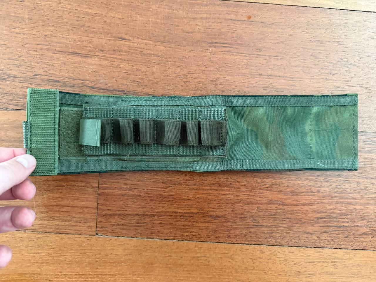 Russian Tactical Folding Ammo Pouch - Woodland Camo