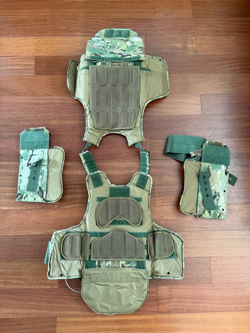 Project Ruby FORT Gladiator A Body Armor Set With Replica Plates - Multicam