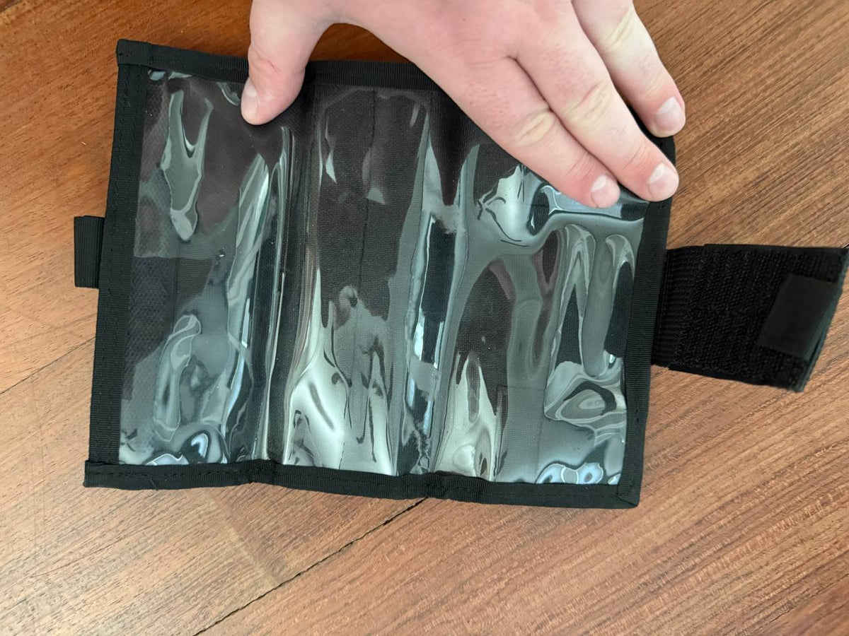Russian Tactical Map Case Pouch - Black