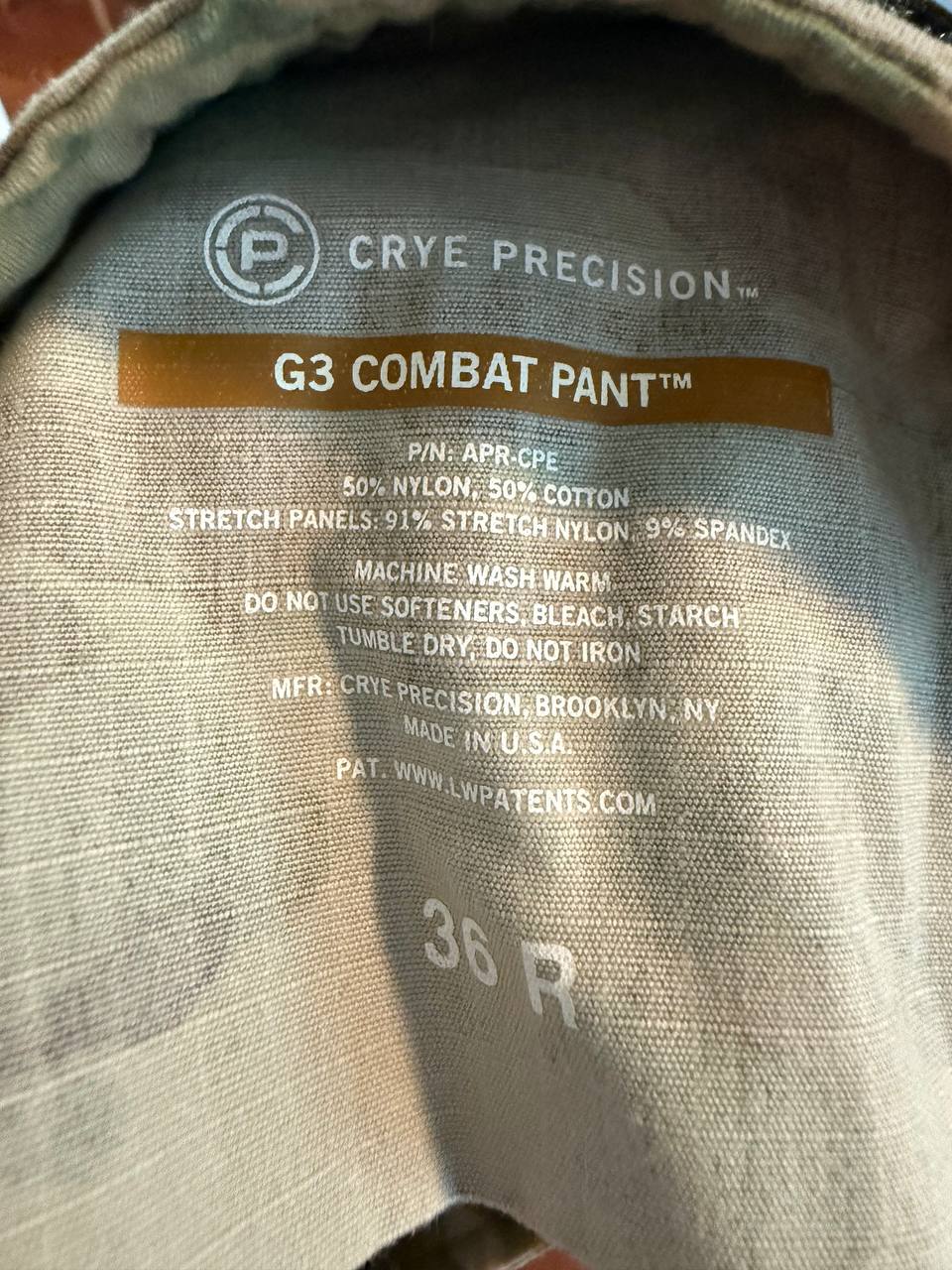 (USED) Crye Precision G3 Combat Pants - MultiCam - Size 36R