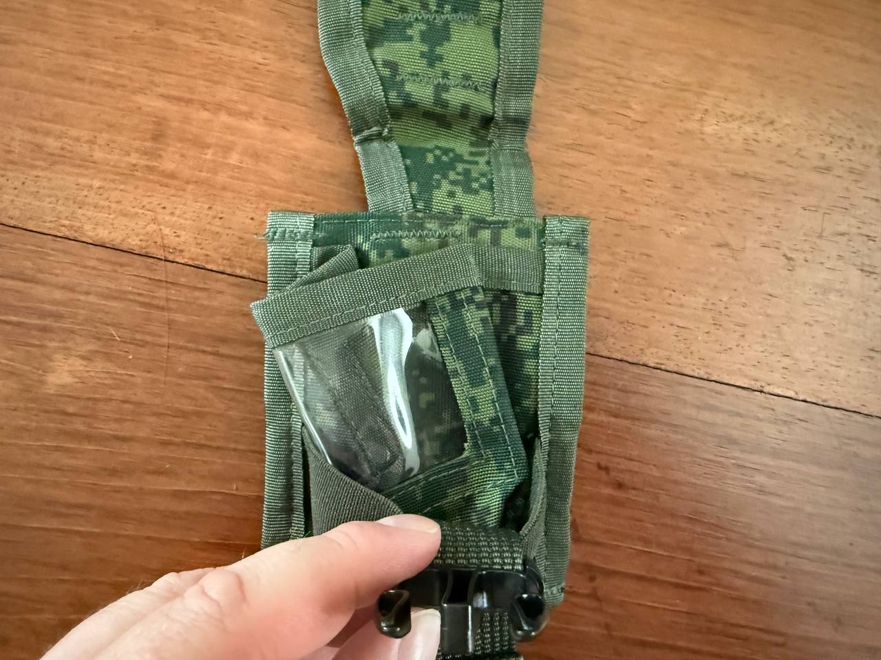 Russian Tekhinkom Small Radio Pouch - EMR Digital Flora Camo