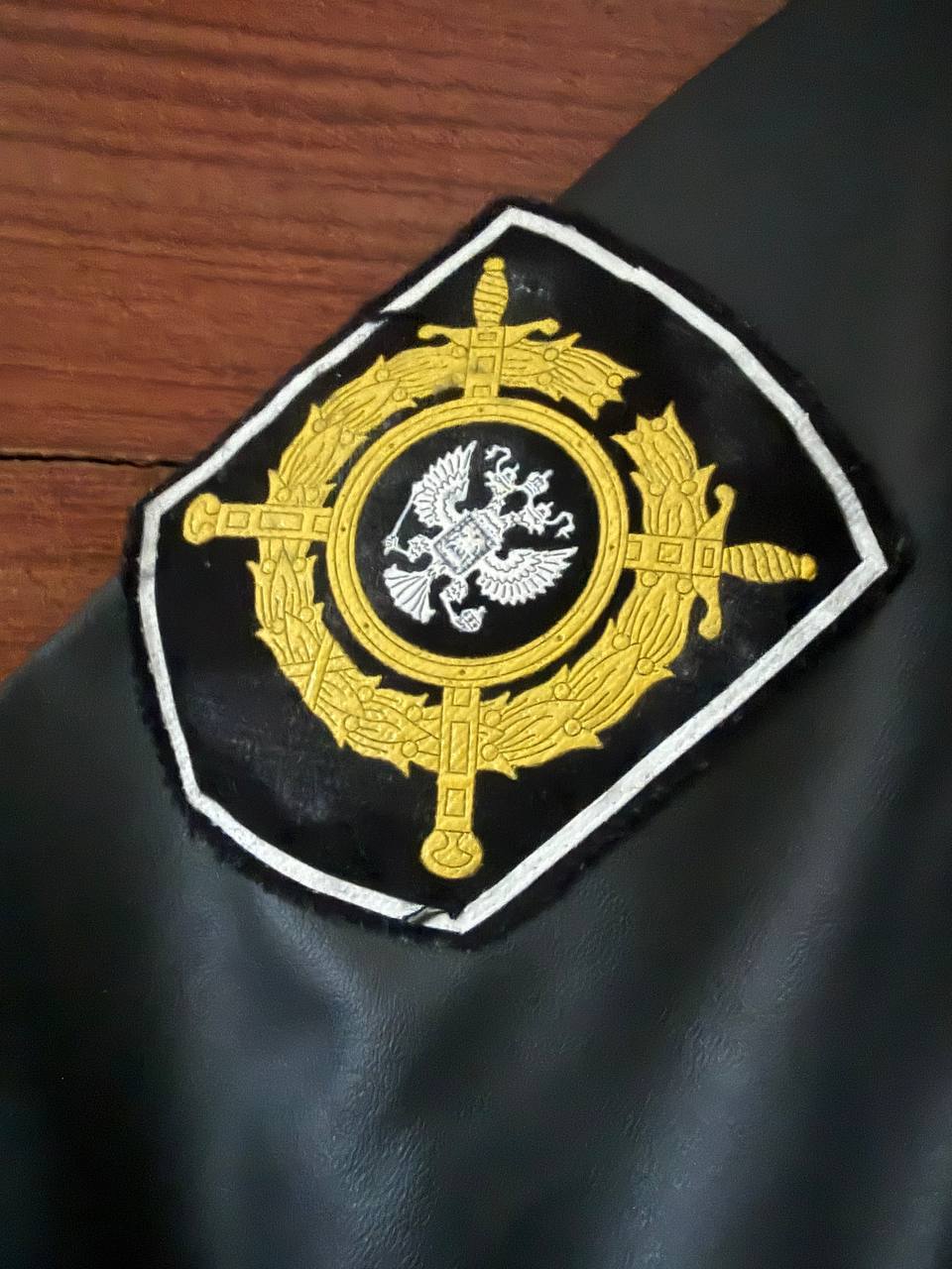 Russian Ministry of Internal Affairs (MVD) Leather Jacket 1990s - Size 48/6