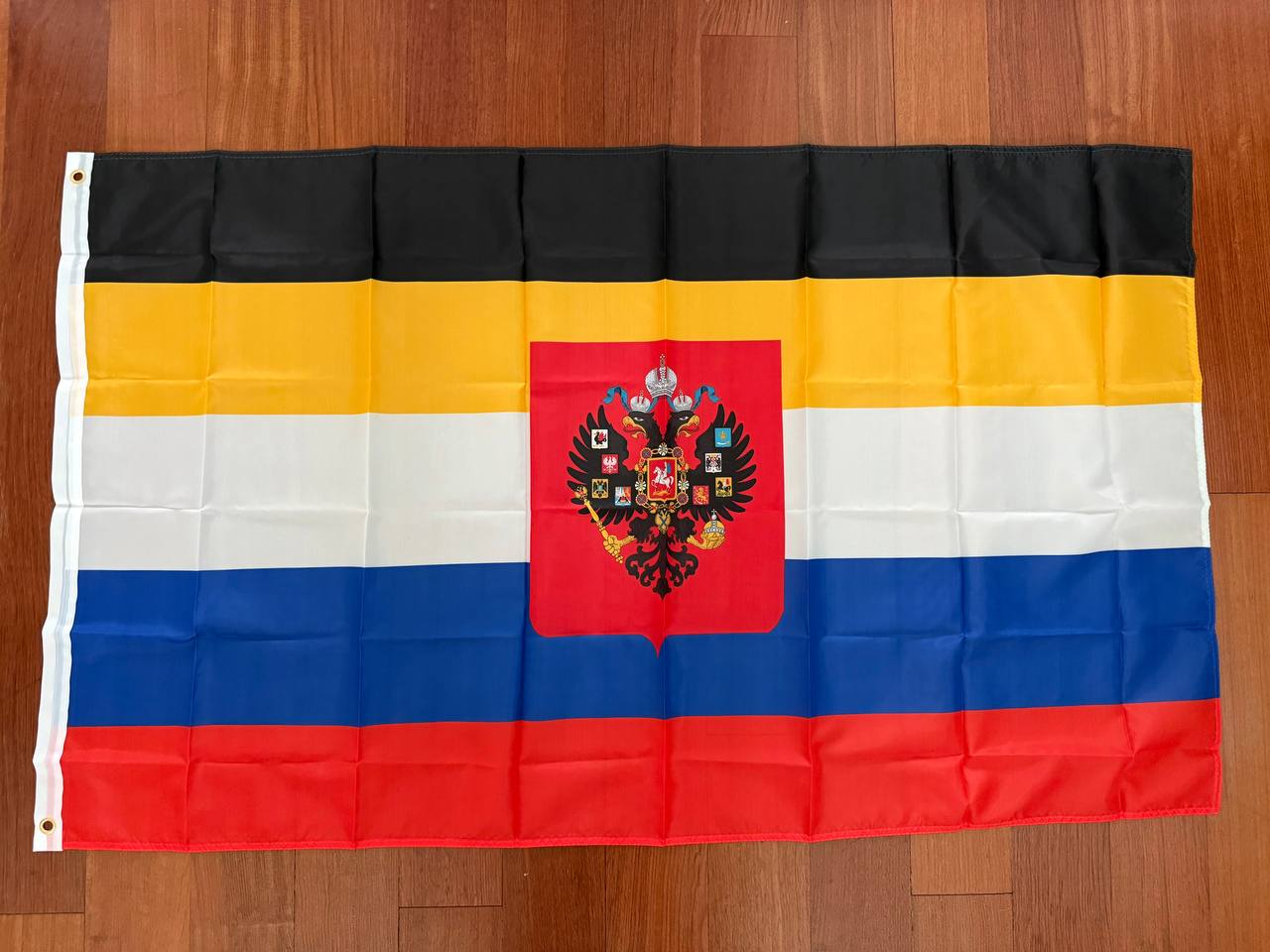 Russian Imperial Guard Russian Flag with Double-Headed Eagle Flag - 150x90cm