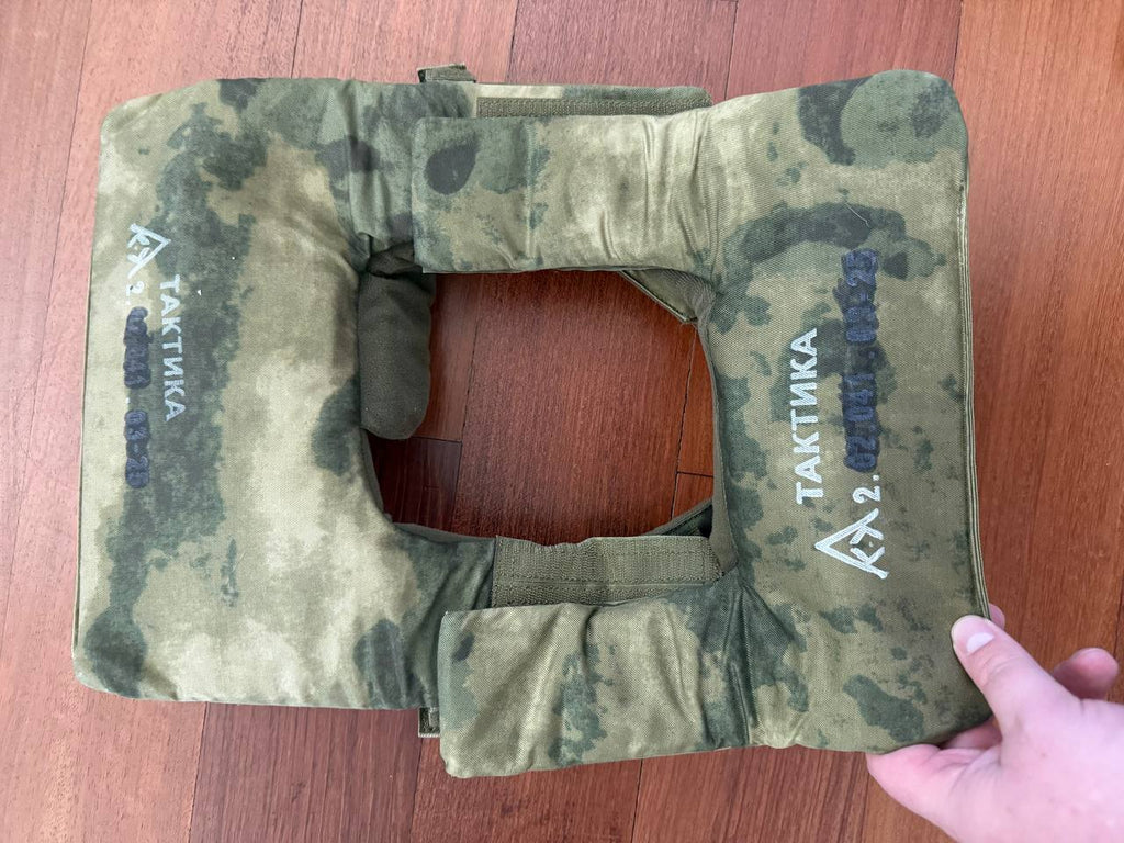 Russian Taktika Neck Protection with Soft Armor Inserts - Mox A-TACS FG