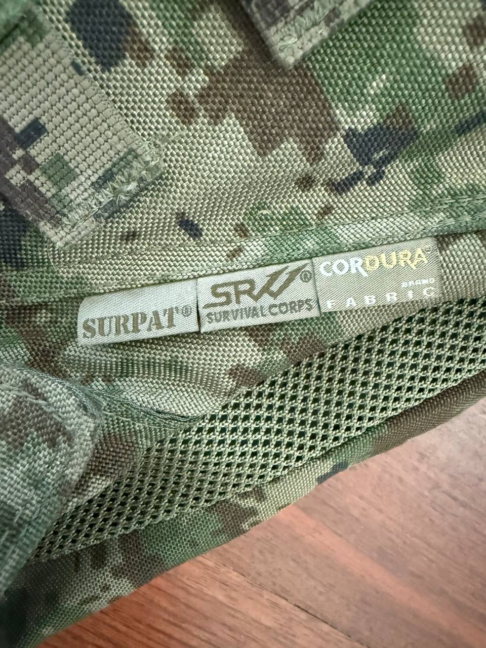 SRVV Alpha Surpat Vest - Full Set w/ Soft Armor + 4 AR500 Level III Plates