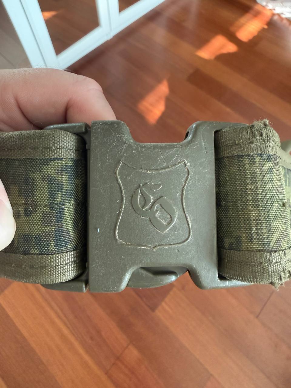 (USED) Russian SSO SPOSN Tactical War Belt - 110cm - EMR Camo