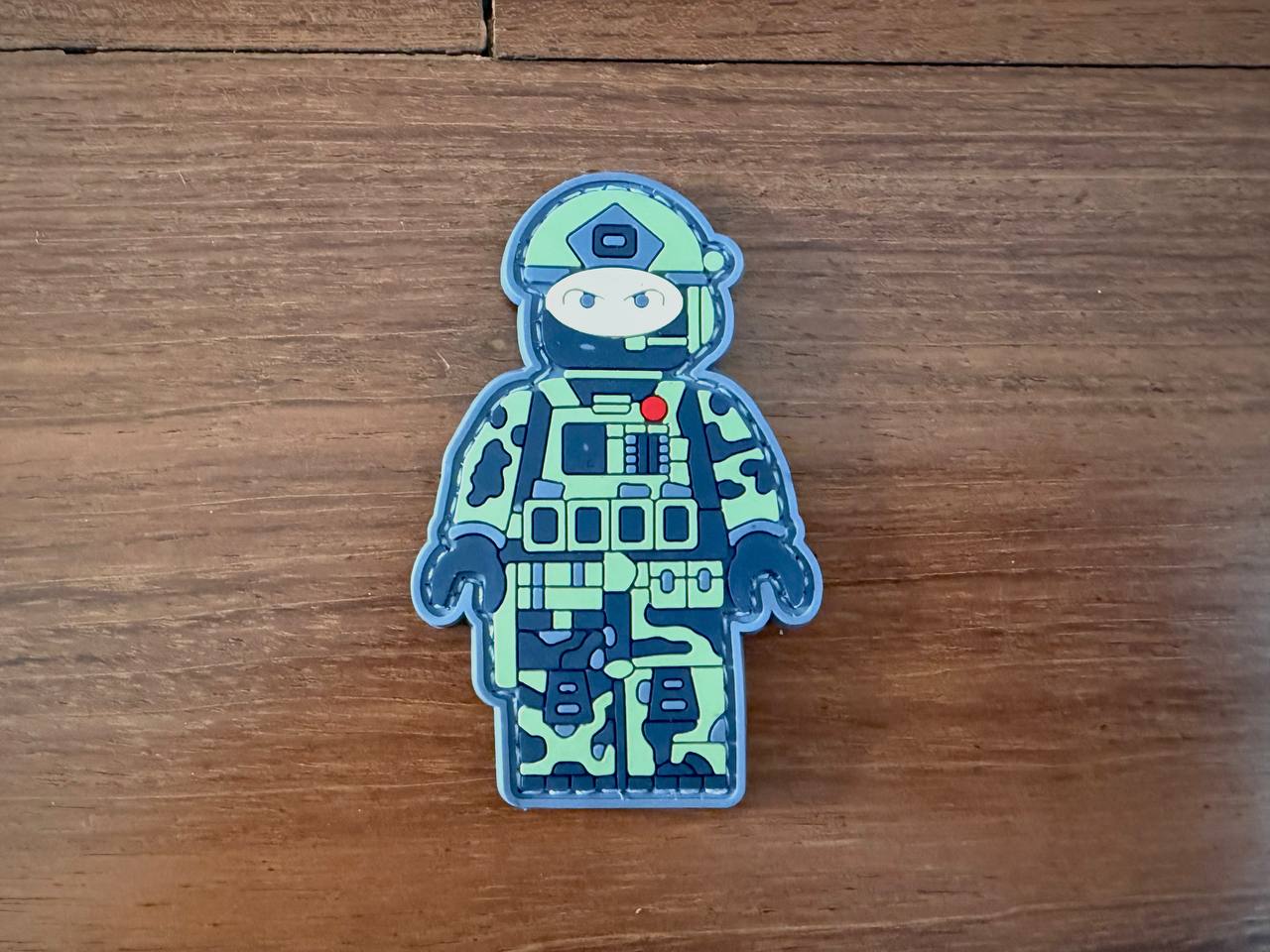 Russian Block Brick Soldier PVC - Military Patch