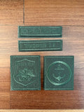 Russian Marine Forces Field Patch Set - 4pc - Random Russian Names