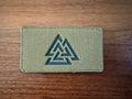 Russian Valknut Emblem Badge - Military Patch
