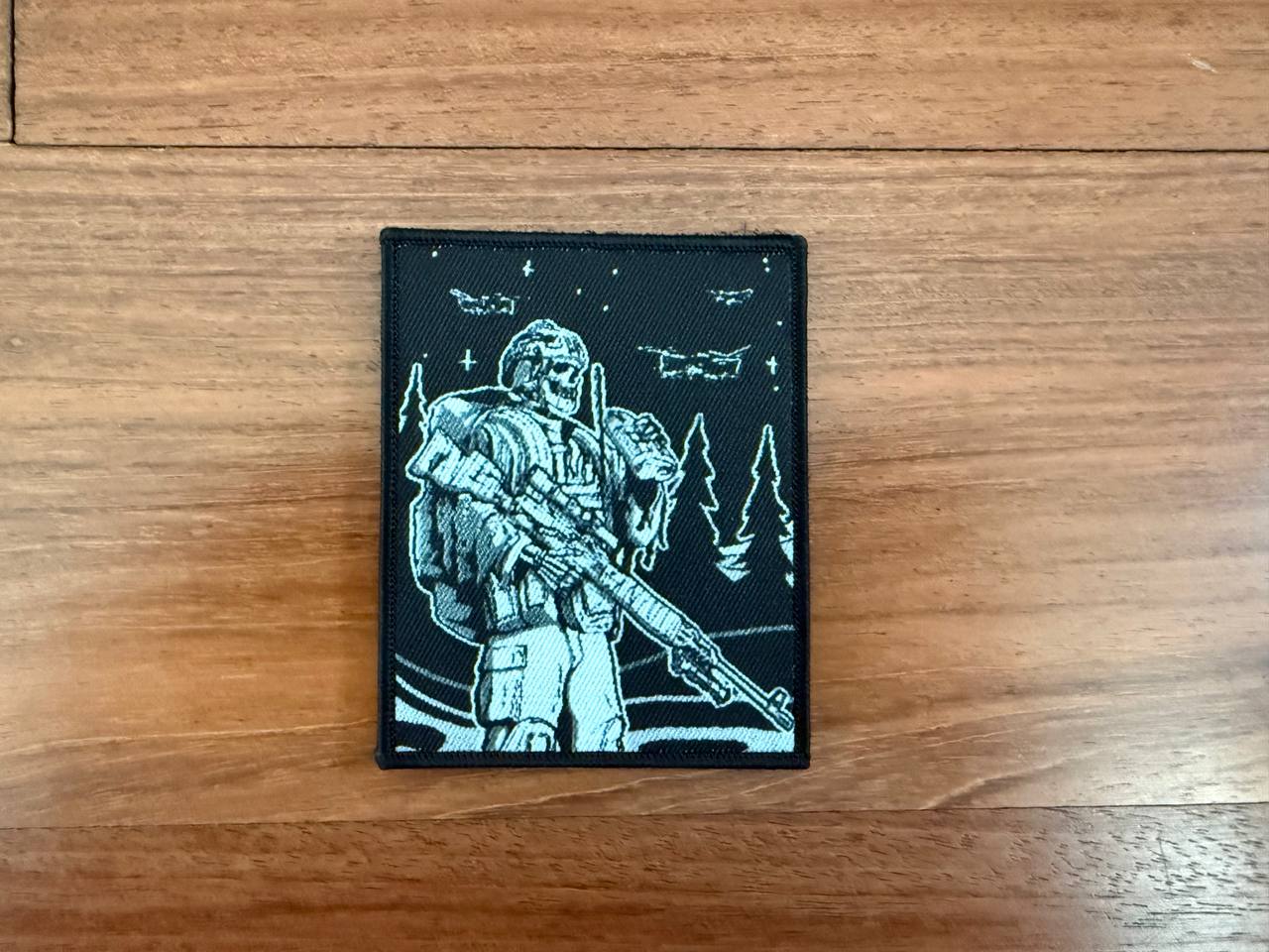 Russian Winter Soldier Spetsnaz Badge - Military Patch by Korpus Vyshivaniya