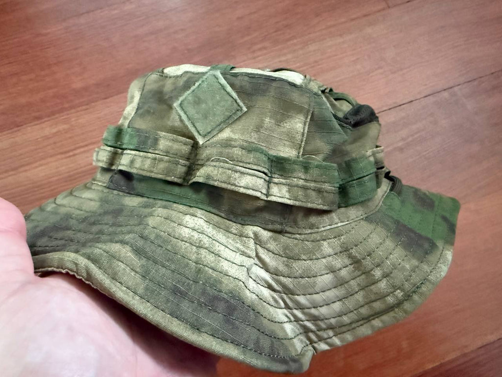 Russian Tactical Combat Boonie Hat Panama - A-TACS FG Camo - Size 57-60