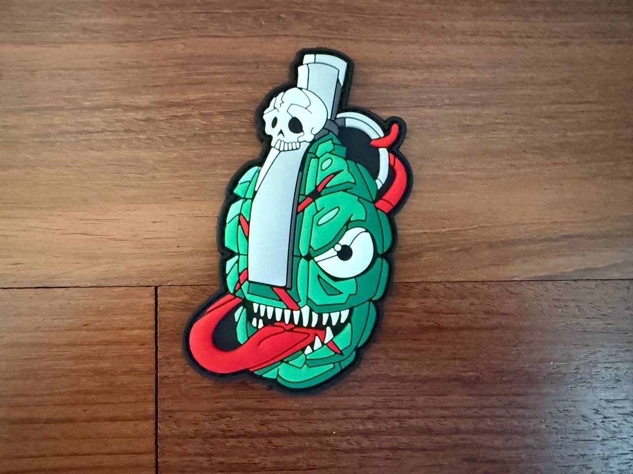 Russian F1 Limonka Hand Grenade PVC Military Patch