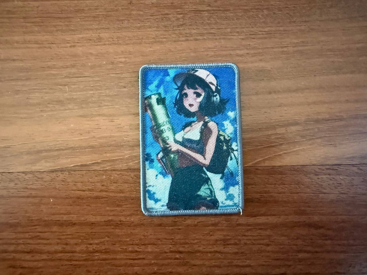 Russian Anime Girl Badge - Military Patch