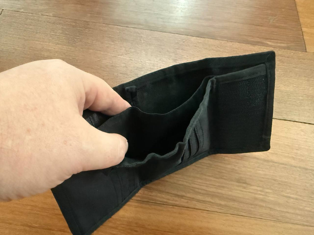 Russian Tekhinkom Trifold Tactical Wallet - Black Color