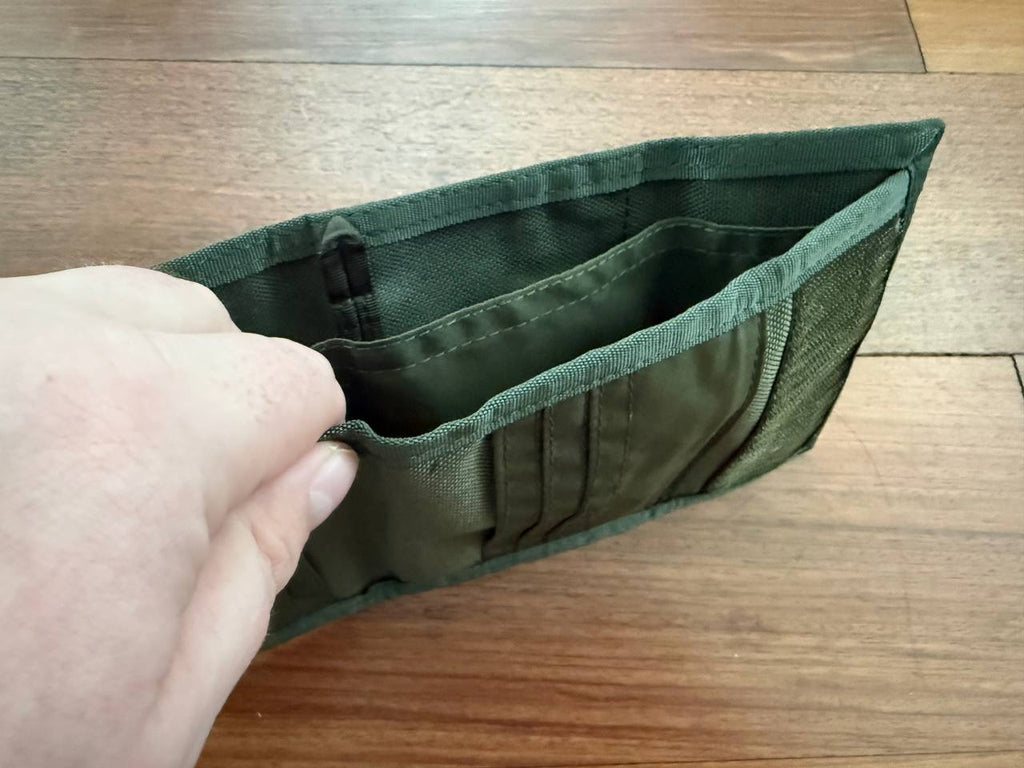Russian Tekhinkom Trifold Tactical Wallet - Olive Color