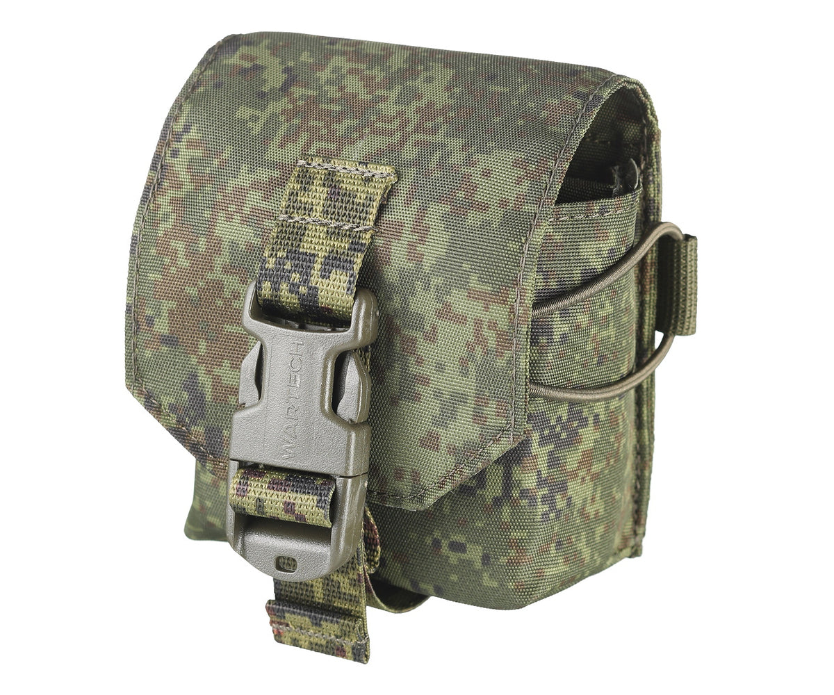 Russian Wartech MP-114 Double SVD Magazine Pouch - EMR Camo