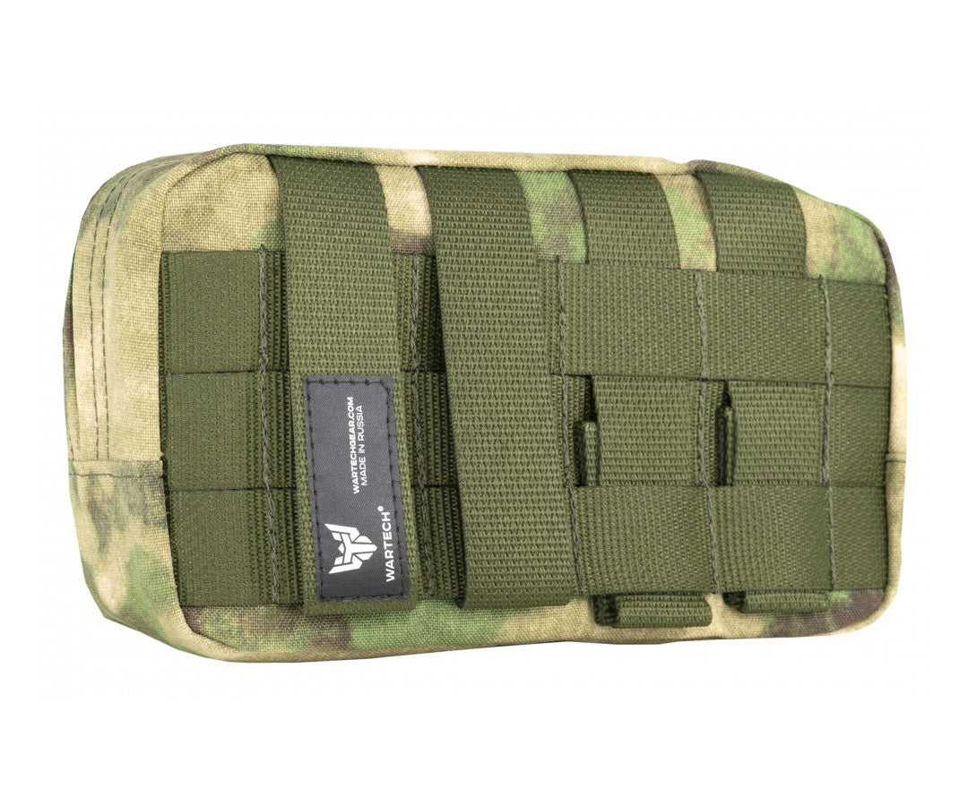 Russian Wartech UP-108 Horizontal Utility Pouch - A-TACS FG Moss Camo