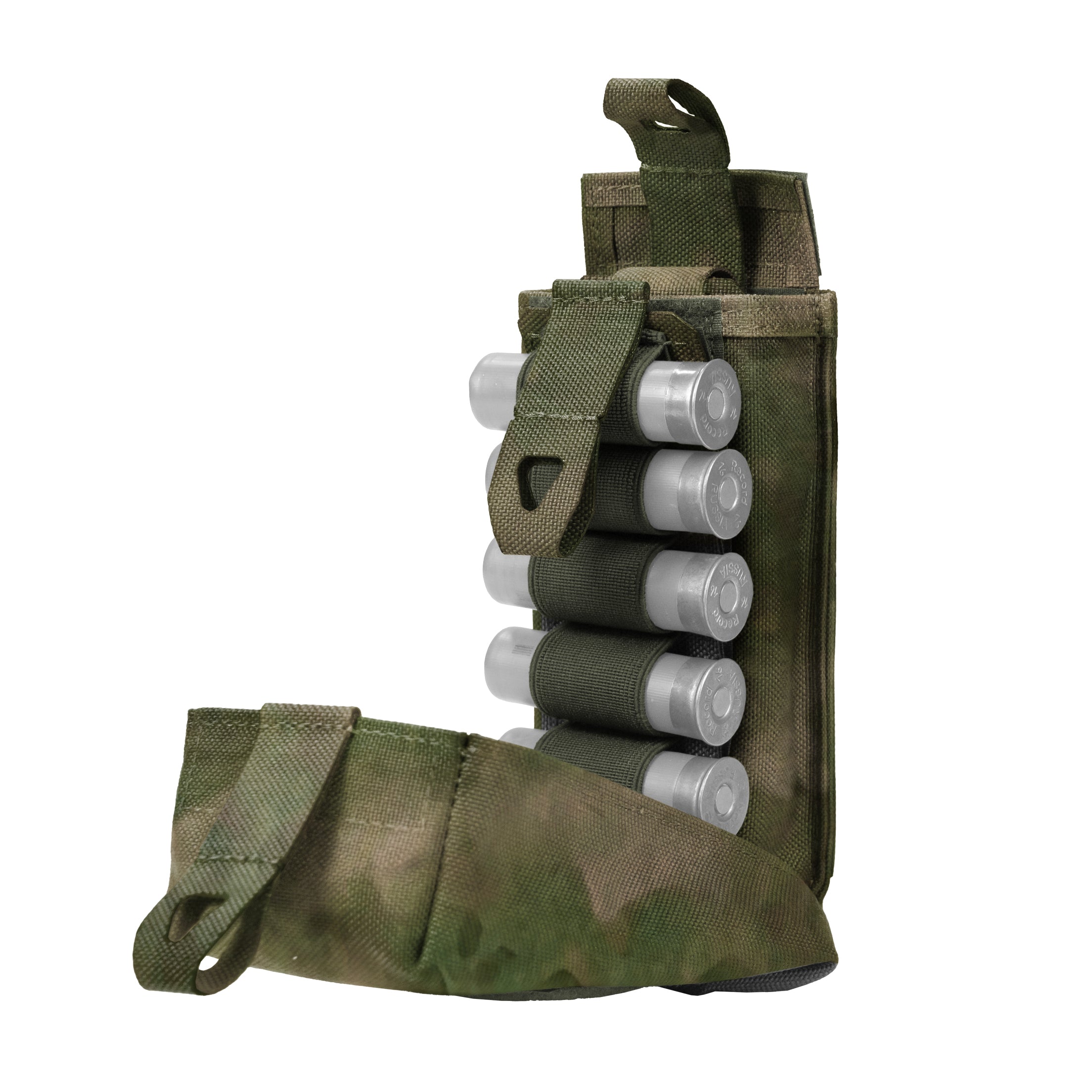 Preorder: Russian Stich Profi Tactical MOLLE Shotgun Shell Pouch 12 Round 12 Gauge FASTCLIP