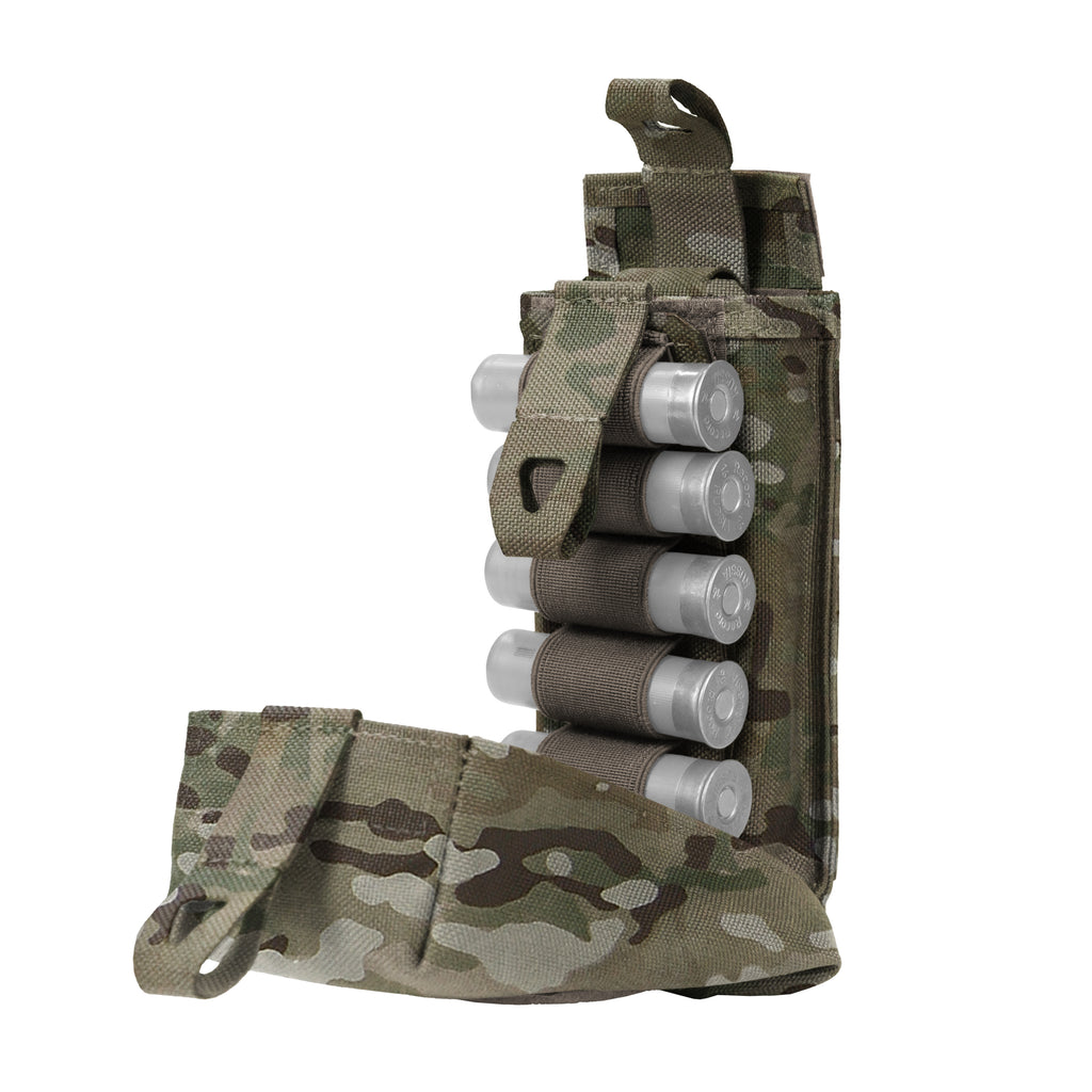 Preorder: Russian Stich Profi Tactical MOLLE Shotgun Shell Pouch 12 Round 12 Gauge FASTCLIP