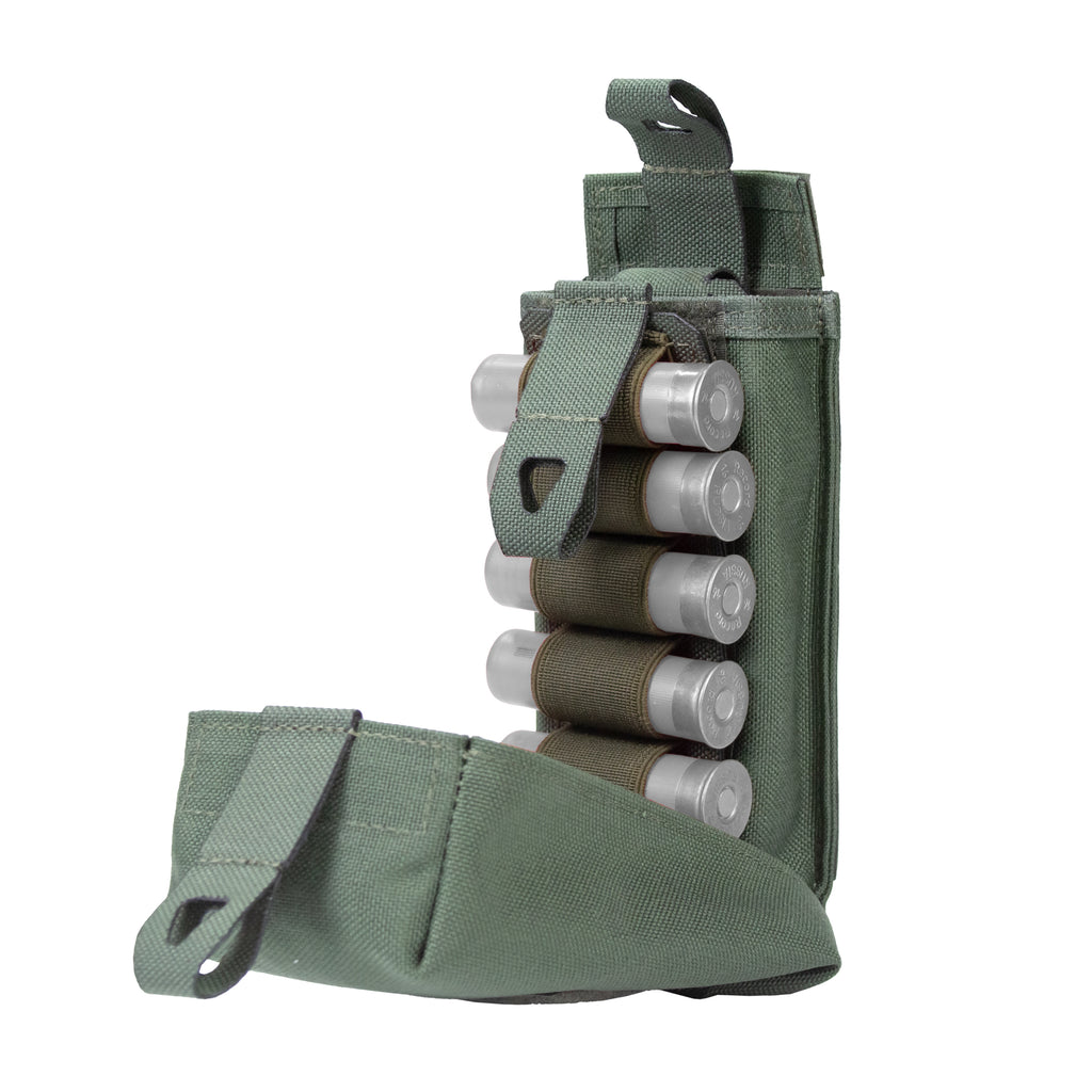 Preorder: Russian Stich Profi Tactical MOLLE Shotgun Shell Pouch 12 Round 12 Gauge FASTCLIP