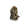 Compact tactical radio pouch in Multicam pattern with adjustable retention, designed for secure carry and quick access of communication devices, Russian Fillin Skeleton Radio Pouch - Multicam.
