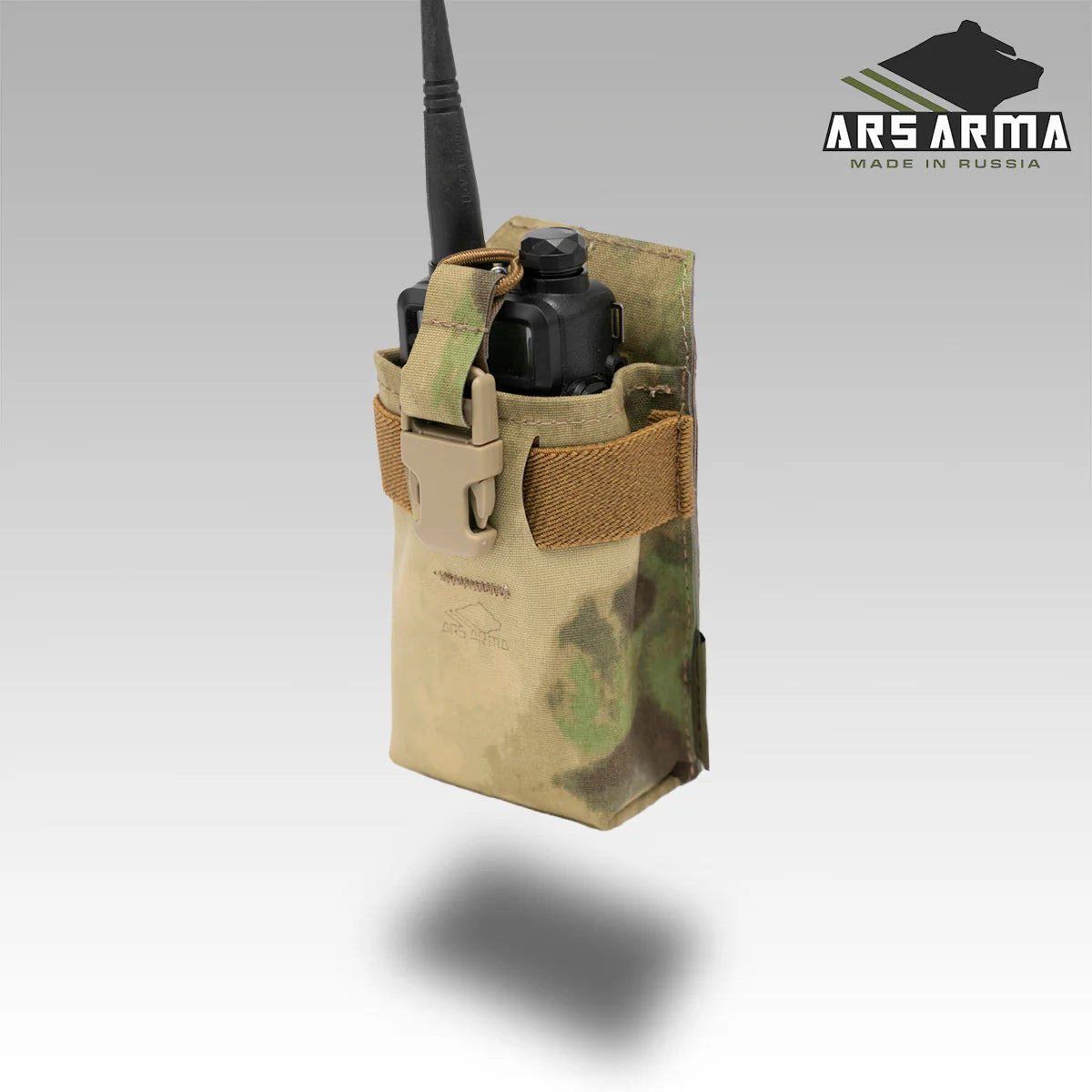 Russian Ars Arma A-24 Efir Radio Pouch - ATACS Camo
