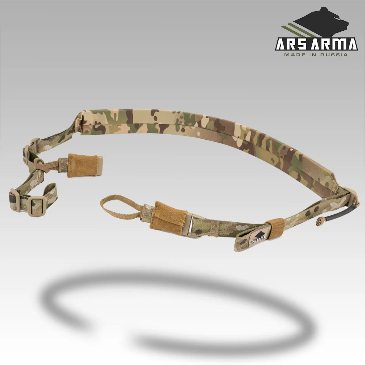 Russian Ars Arma A-22 Elastic Gun Sling - Multicam Camo