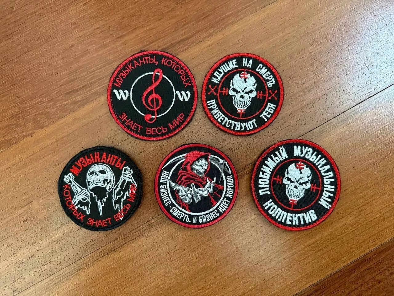 PMC Wagner Badge (Set of 5) - Russian Army Military Patch