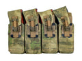Preorder: Russian Gear Craft AK Quad Mag Pouch - Rigid Silent Flap Closure