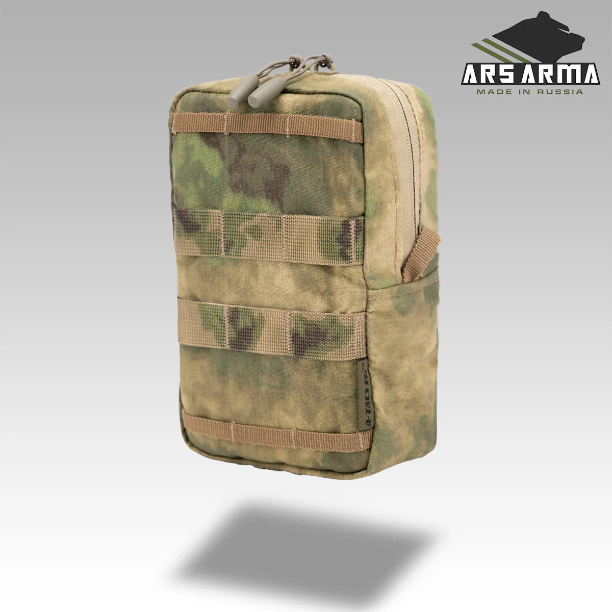Russian Ars Arma "Ninja" Medium Utility Pouch - ATACS FG Camo