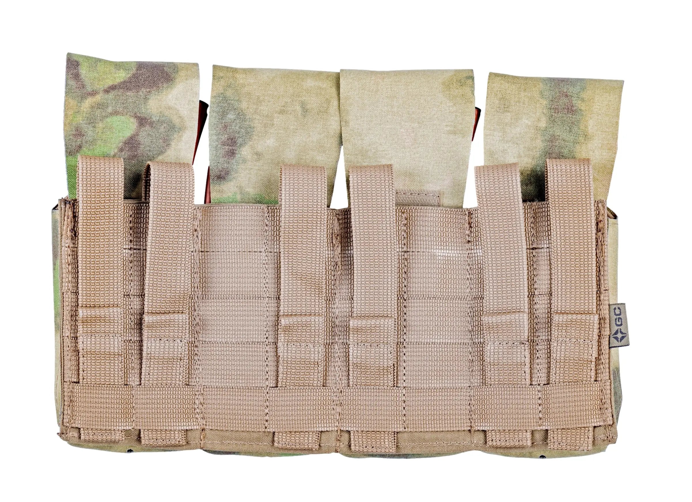 Preorder: Russian Gear Craft Rigid Assault Rifle Quad Mag Pouch - Velcro Flap MOLLE